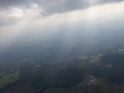 Verhüllte Berge - Der Nebel gab dem Schwarzwald einen fast schon magischen Schimmer