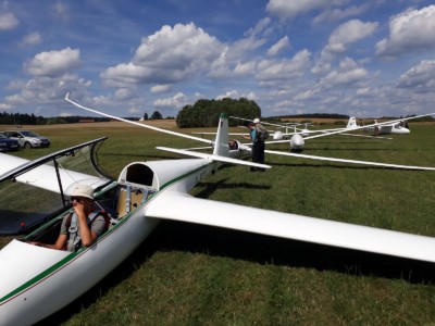 Startvorbereitung - Auch bei bestem Wetter sollte jeder Flug gut vorbereitet sein